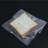 Pão assado produtos de panificação saco de embalagem pequeno embalagem descartável autoadesivo torrada fatiada lanches de café da manhã autovedante