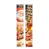 Pareados Navideños en Español Cortinas para Puerta Transfronterizas Nuevos Accesorios Europeos y Americanos Decoración de Fiesta Pareados para Puerta Tela Colgante de Nochebuena Personalización