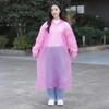 Impermeable de EVA No Desechable de Cuerpo Completo a Prueba de Lluvia Estilo Pulóver para Hombres y Mujeres Adultos Poncho Engrosado y Largo Nuevo Producto Transfronterizo