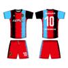 Conjunto de Uniforme de Fútbol Uniforme de Juego y Entrenamiento de Equipo Jersey de Fútbol Sublimado Jersey de Fútbol Personalizado Versión de Aficionado