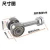 Polea de pista c30 polea colgante accesorios de pista polea colgante de acero inoxidable de alta resistencia guía polea colgante juego completo industrial riel deslizante polea colgante
