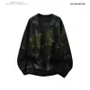 25 Novos Designs de Moletom Casual Masculino Moletom com Gola Redonda Estampado Jaqueta Masculina Tamanho Grande Manga Longa Solta Jaqueta Masculina