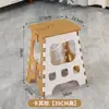 Taburete Plegable de Plástico con Logo Grabado Personalizado Portátil Estilo Camping al Aire Libre Mazar Taburete Pequeño para el Hogar Silla Pequeña para Niños