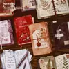 Retro.Story Serie de Cuadernos con Temática Antigua Pegatinas Decoración de Libros Vintage Material de Bricolaje 6 Diseños
