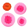 Molde de Silicone para Bolo de Abóbora de Halloween com Folha de Bordo, Molde para Bolo de Assar, Molde DIY para Assar, Gesso Aromaterápico, Molde para Vela