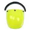 Lente de burbuja para casco de motocicleta lente de tres botones lente de coche de batería casco de coche venta al por mayor disparo único sin envío
