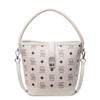 Bolsos para Mujer 2025 Nuevo Estilo Bolso Satchel Tipo Cubo, Elegante a la Moda, Bolso de Hombro Estilo Coreano, Bolso Cruzado Moderno y Versátil