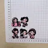 Novo Desenho Animado Versátil Doce Câmera Pequeno Jade Adesivo de Acrílico Chaveiro DIY Capa de Celular Ímã de Geladeira Bolsa