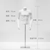 Vitrine de Loja de Roupas Masculinas Manequins Esportivos para Vitrine Manequim de Meio Corpo Manequim de Corpo Inteiro para Loja de Roupas Suporte de Exibição para Lingerie
