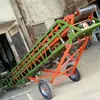 Cinta transportadora telescópica de carga cinta transportadora móvil elevación eléctrica dirección transportador cinta transportadora de logística y transporte