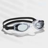 Nuevas gafas de natación para adultos, HD, planas, impermeables, antivaho, con bolsa, gafas de natación de silicona con marco pequeño, venta al por mayor YB