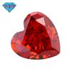 Huagang Gem 9A Coração Flor de Gelo de Lótus Lapidação Diamante de Alto Carbono Joias DIY Zircônia Pedra Solta Pedra Principal