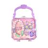Pulsera de cuentas de colores de alta textura nueva caja de joyería decorativa para niños traje de accesorios para el cabello de dibujos animados caja de regalo para bebé lote de fábrica