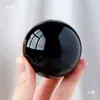 Esfera de Cristal Natural de Obsidiana en Bruto Artefacto para Cambiar la Suerte y Anti-Villanos Artesanía para Decoración de Entrada de Oficina