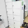 Armario Sencillo con Puerta y Cerradura para Salón de Belleza, Gabinete de Almacenamiento para Salón de Peluquería, Barbería, Armario para Salón de Peluquería con Cerradura, Gabinete de Armario