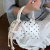 Bolso Pequeño de Lunares de Moda Transfronterizo para Mujer, Estilo Nuevo, Uso Diario, Bolso de Nicho, Bolso Boston, Bolso de Hombro, Bolso Cruzado, Venta al por Mayor
