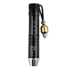 Linterna especializada de jade con luz potente, recargable, tres fuentes de luz, cabeza pequeña para identificar joyas y jadeíta, luz UV de 365 nm para detección de dinero