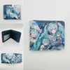 Cartera de Miku Hatsune Periférica Miku Hatsune Miku Anime Portatarjetas de Estudiante Bidimensional Billetera para Monedas Cartera para Hombres y Mujeres Cartera