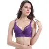 Talla Grande Ultra Fino Algodón Copa Ajustable Sujetador Encaje Sexy Popular con Aro de Acero Push-Up Lencería Femenina Mayoreo