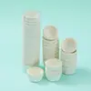 Vasos para Hornear Pasteles Resistentes a Altas Temperaturas, Vasos Redondos de Papel Recubierto, Vasos de Degustación, Vasos de Papel Impermeables y a Prueba de Grasa para Degustación Sam's Club