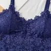 Camisola de Encaje de Girasol Larga de Verano Anti-luz Sexy sin Tirantes sin Aros Ultradelgada Transpirable Envoltura de Pecho para Mujer