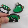 Memoria USB de Música para Coche de 16g Adorno de Muñeca Estuche Dibujos Animados PVC Goma Suave Adorno Caja Misteriosa Regalo