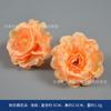 Flor Artificial Naranja Flor de Seda Decoración para el Hogar Set de Jardinería Flor para Boda Pared de Flores Caja de Flores Horquilla Flor Tocado Pulsera diy