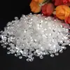 Lentejuelas redondas 3 4 5 6 mm cuentas de cristal transparentes planas diy hecho a mano accesorios para vestidos de novia accesorios