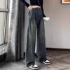 Jeans de Maternidad Estilo Nuevo 2026 Sin Soporte Abdominal, Modelo Primavera y Otoño, Talla Grande, Pantalones Rectos de Pierna Ancha para Otoño e Invierno