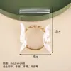 Bolsas Auto-Selantes de PVC Espesso em Estoque Yiwu para Armazenamento de Joias, Brincos e Bolsas Selantes Anti-Oxidação para Colecionáveis