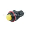 Ds211/213 Interruptor de Botão Redondo Ventilador Eletrodoméstico Botão de Liga/Desliga sem Trava Interruptor Pequeno Autotravante