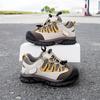 Tênis de Caminhada Infantil para Exterior 2025 Outono Novo Tênis Esportivo Masculino Estilo Coreano Sapatos Casuais Externos Femininos com Solado Macio