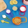 Pincel de Óleo de Silicone Churrasqueira Varredura de Óleo Doméstico Batedor de Ovos Manual Pequeno Raspador de Assar Pequena Espátula de Creme Colher de Silicone Colher de Medição