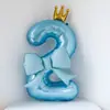 Tela Colgante para el Primer Cumpleaños de Niño, Escena de Pastel y Globos, Decoración, Ambiente, Accesorios para Fotos, Set de Fiesta