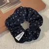 Zhao Rusi Mesmo Estilo Kitsch Cetim Travesseiro Anel de Cabelo Feminino Verão 2025 Novo Durável Corda de Cabelo Acessórios de Cabelo