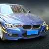 Cuchilla de aire ST Sports general para automóvil ABS cuchilla de aire de desviación modificada para coche spoiler de parachoques delantero Rojo Azul amarillo