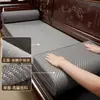 Cojín de sofá de secuoya, alfombrilla de asiento refrescante de doble cara para verano, estilo chino nuevo, adecuado tanto para invierno como para verano, base de sofá de madera maciza, antideslizante, hecho a medida