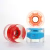 Ruedas para Patineta, Ruedas Flash para Tabla Pez Pequeño, Alta Elasticidad, Silenciosas, Resistentes al Desgaste Ruedas de PU, Accesorios para Tabla de Surf de Tierra 60*45mm