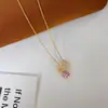 Nuevos Accesorios 2023 Moda Coreana Lindo Collar de Mariposa Microincrustado Joyería con Colgante de Circonita a la Moda para Mujer
