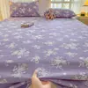 2026 Novo Modelo Grau A Lençol de Cama de Gaze de Camada Dupla Peça Única Quarto de Dormir Não-Algodão Capa de Edredom de Algodão Puro Fronha Única Conjunto de Três Peças Verão 2