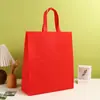 Bolsas de TNT para Treinamento Prontas com Impressão de Logo, Sacolas de Compras Ecológicas, Sacolas Tote Laminadas, Personalizáveis