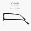 Dr. Gafas LOLLY, gafas de diseño con textura de marco para cejas, cómodas gafas de media montura con protección contra la luz azul.