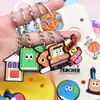 Temporada de Regreso a Clases Colgante Llavero Pvc Goma Blanda DIY Hebilla Decoración Mochila Temporada de Regreso a Clases Llavero Regalo Amazon