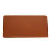 Estoque Pronta Entrega de Fábrica Mouse Pad de Couro, Tapete Grande à Prova d'Água para Mesa de Computador, Tapete de Mesa de Escritório, Bloco de Notas com Impressão de Padrão
