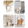 Rascador para Gatos para Esquinas de Pared, Suministros para Mascotas para Alivio de la Picazón y Eliminación de Pelo, Dispositivo Atractivo con Hierba Gatuna