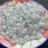Cuentas Sueltas de Jade Bashaan Jade Nuevo Tipo Hielo, Cuentas de Arroz, Cuentas de Buda, Cuentas de Jade Transparente Hielo Verde Claro, Pulsera Lulutong, Collar, Cuentas de la Fortuna