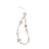 Lindo Estilo de Hada Amor Flor Cadena de Mano Abalorios Joyería Cordón para Teléfono Móvil Cadena Conveniente Accesorios para Bolsa Colgante