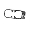 Adecuado para modelos Jeep Wrangler 18-24, Cubierta de Marco para Portavasos de Agua de ABS, Accesorios Brillantes