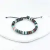 Pulsera apilable multicolor de estilo europeo y americano de 7 mm para otoño e invierno con un toque de tela de terciopelo dorado, estilo redondo grueso, producto terminado