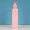 Botella de Plástico Redonda de Hombro de 180ml para Loción para Mascotas con Bomba para Limpiador Facial, Champú, Gel de Ducha, Etc., Botella Dispensadora de Producto de Cuidado Diario